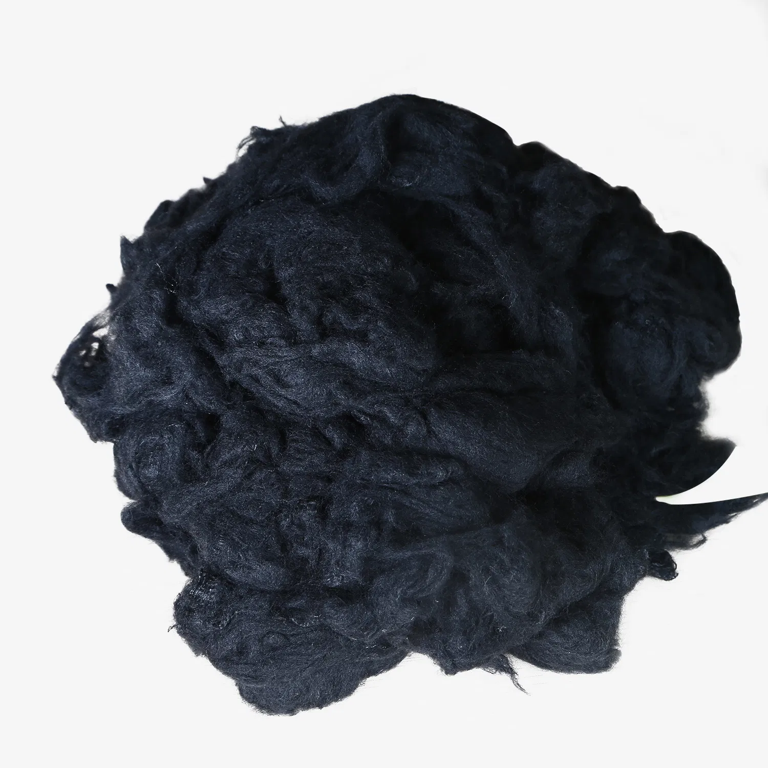 Nylon 6 fibra de grampo em preto