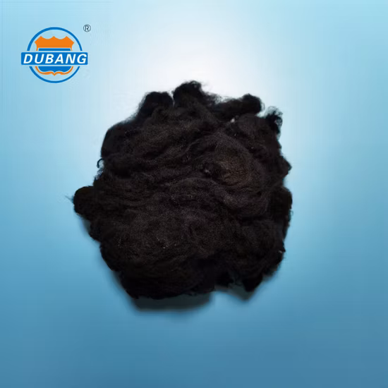 Nylon66 Staple Fiber 1,5dx38mm Preto
